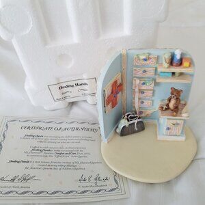 Vintage Hummel Hummelscapes "healing hands"  1999 Mark 1027D